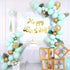 Pastel Mint Balloons 10 inch 100pcs Mint Green Latex Balloons for Party Birthday Wedding Anniversary or any Party Decorations-pastel Mint...