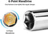 Utoolmart 2 Pcs 1/4 Inches Drive 6-Point Shallow Socket, 5.5mm Metric Chrome Vanadium for General Repairs...