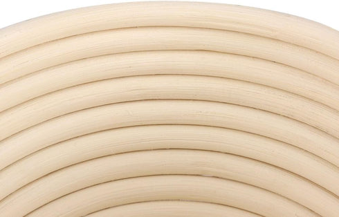 MAVIS LAVEN 8 Inch Bread Basket Round Proofing Basket for Bread Baking Dough Rising Rattan Basket (189cm)...