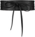 Women Faux Leather Waist Belt, Gold Belts for Women Dresses, Fashion Wrap Around Obi Belt...