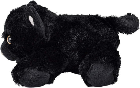 Wild Republic Black Cat Plush, Stuffed Animal, Plush Toy, Gifts for Kids, Hug’Ems 7"...