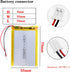Liter 3.7V 3000mAh 505573 Lipo Battery Rechargeable Lithium Polymer ion Battery Pack with JST 2.0mm Connector...