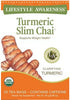 Lifestyle Awareness Turmeric Slim Chai, 20 Tea Bags...