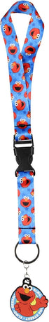 Sesame Street Elmo Wristlet Strap Lanyard for Keys | Hand and Wrist Lanyard ID Badge Holder Keychain for Men Women...
