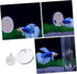 Fish Tank Accessories Beta Fish Tank 1 Set Betta Training Mirror Double Sided Mirror Acrylic Float 6cm Transparent Beta Fish Bowl Fish Tank Decor...