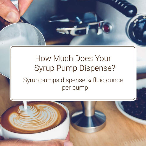 Monin - Syrup Pump, Exclusively for 750ml (25.4 fl oz) Glass Bottles | Mess-Free Dispensing + Tip Cover Included (White)...