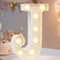 Pooqla LED Marquee Letter Lights Sign, Light Up Alphabet Letter for Home Party Wedding Decoration J...