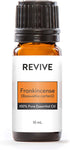 Frankincense Boswellia Carterii 10mL Essential Oil by Revive Essential Oils -100% Pure Therapeutic Grade, Diffusion, Massage, Aromatherapy, Skin &...