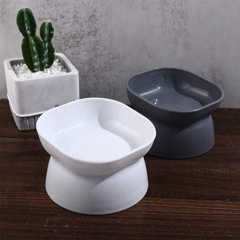 Cat Bowl, Anti Spill Tilted Cat Food Bowls,Raised Cat Food Bowls Water Bowls,Elevated Cat Food Bowl,Pet Food Bowl for Cats and Small Dogs...