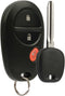 Keyless Entry Remote Fob + Ignition Key (fits Toyota GQ43VT20T 4D-67)...