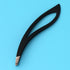 1Pc Black Tweezers, Curve Stainless Steel Hollowed Leaf Eyebrow Tweezer Women Hair Remove Clip Tool - A, (1220459-Gaweb1) Small in Size,Use Safety...