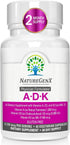 ADK Vitamin Supplement 5000 IU - High Potency Vitamins A, D3, and K2 for Bone Health and Calcium Absorption | Gluten-Free Vitamin ADK Supplement, ...