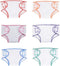 Toyvian 6pcs Doll Diapers baby doll diaper bag baby doll accessories doll underwear Reusable DIY Diaper...