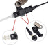 A 2 Pin Transparent Acoustic Tube Earpiece/Headset for Motorola Two Way Radio CP200, CLS1110,CLS1410 Walkie Talkies...