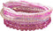 Bohemian Multilayer Stackable Seed Beaded Bracelets Colorful Crystal Glass Beads Strand Bangle Bracelet BFF Wristbands Bracelet for Women Summer B...