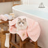 Microfiber Dog and Cat Towel Set – Quick-Dry, Soft Bath and Grooming Towels for Pets, Includes 2 Different Sized Towels – Cloud Pet Towels...