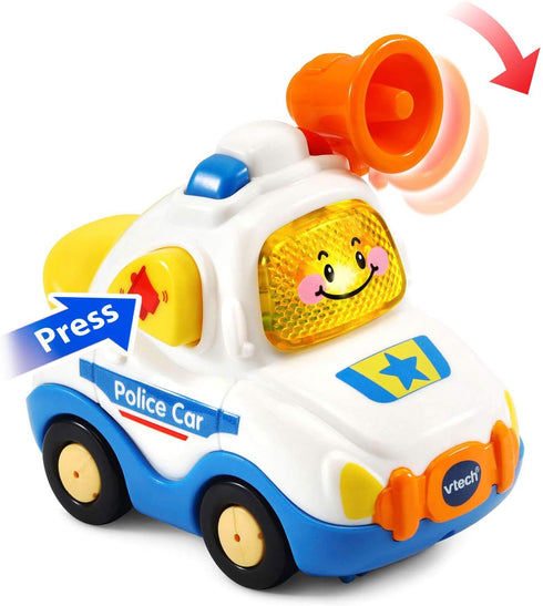 VTech Go! Go! Smart Wheels Police Car, White...