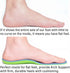 Dr. Foot's Plantar Fasciitis Insoles - Arch Support Shoe Inserts for Flat Feet, Foot & Heel Pain and Over-Pronation, Diabetic Anti-Sweat Foam for ...