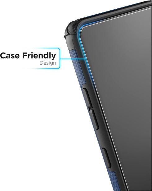 MagGlass Tempered Glass Screen Protector for Moto G6 - Anti Glare (Matte XM90) Scratch/Fingerprint resistant screen guard (Case friendly design)...