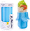 Blue Wrap'd Reusable Silicone Lunch Burrito Flatbread Wrap Holder Container Alternative to Beeswax Wraps Cling Wrap...