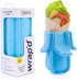 Blue Wrap'd Reusable Silicone Lunch Burrito Flatbread Wrap Holder Container Alternative to Beeswax Wraps Cling Wrap...