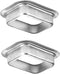 3" x 4" Rain Gutter Downspout Drop Outlet Aluminum K Style (2 Pack)...