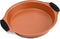 NutriChef Non Stick Round Cake Pan, Commercial Grade Metal Bakeware with Silicone Handles, Long-Lasting, Easy-to-Clean, Dishwasher Safe, PFOA, PFO...