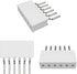 Litcessory 6-Pin to Cut-End Connector for Philips Hue Lightstrip Plus (Solder-On) (10 Pack, White - MICRO 6-PIN V4)...