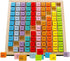 Multiplication Table, Montessori Trays Times Puzzles, Wooden Cube Toys 1-100 Numbers Blocks Manipulatives Preschool Learning Math Chart Counting T...