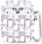 Compatible with Airpods 2 & 1 – Shockproof TPU Gel Portable Protection Soft Case Cover Skin with Carabiner Clip Keychain (Cute Cartoon Penguin)...