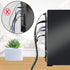 33FT XHF 5/16" Spiral Cable Wrap 8mm(Wrapping Range:6mm-60mm) Cord for Computer Electrical Wire Organizer Sleeve Hose RoHS Black...