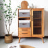 OUTBROS Foldable Storage Boxes with Lids,Large Linen Fabric Foldable Storage Boxes Organizer,Closet Organizers for Clothes Storage, Office Storage...