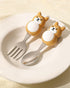 Toddler Utensils Baby Fork and Spoon Set with Case Food Grade 18/10 Stainless Steel Kids Silverware for Self Feeding Travel Flatware with Cute Han...