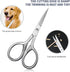 Professional Grooming Scissors, Small Scissors for Hair, Nose, Eyebrow Trimming, Facial, Mustache, Eyelashes. Precision Stainless Steel Scissors -...