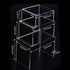 6-Pack Clear Acrylic Display Risers, Showcase Shelf for Figures, Cupcakes and Jewelry Display Stands, 3 Large Size - 3'' x 4'' x 5''...