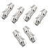 M5 Poly Rope Connector HSCGIN 6PCS M5x17 Stainless Steel Splicer Connectors Polyethylene Cord Connector for Electric Fences Wires Splicer Poly Wir...