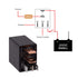EHDIS 5 Pin Relay 12V 30A SPDT Multi-Purpose Relay Heavy Duty Standard Relay Kit Pack of 2 Model JD1914-12V-30A...