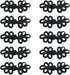 10 Pairs Chinese Knots Sewing Fasteners Frog Buttons Closure for Tang Dynasty Clothing Quilted Jackets Sweater Costumes Outfit Clothing Cloak Coat...