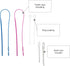 6 Pieces Sewing Loop Kit Include Sewing Loop Turner, Elastic Threaders Tweezers Long Loop Turner Tool with Latch for Fabric Belts Strips DIY Knitt...