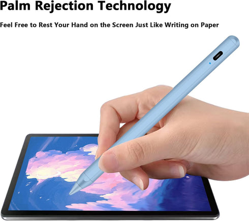 Stylus Pen for iPad 10th/9th/8th Generation-Fast Charge Active Pencil Compatible with 2018-2024 Apple iPad Pro11&12.9 inch, iPad 6-10,iPad Air 3/4...