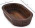 Mango Wood Decorative Bowls for Home Décor, Decorative Long Wooden Bowl for Table Centerpiece (10" x 6" x 2")...