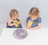 Baby Silicone Plate, Toddler Suction Plates Mini Plate Placemat for Kids and Infants Self Feeding, BPA Free, Microwave & Dishwasher Safe (Gray)...