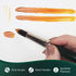 Silver Brush Limited 2500S6 Ruby Satin Round Brush for Fluid and Flow Acrylics, Size 6, Short Handle...