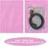 100 Pieces Smell Proof Mylar Bags- Resealable Holographic Packaging Pouch Bag with Clear Window for Food Storage Eyelash Jewelry Electronics Stora...