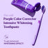 Purple Whitening Toothbrush 4Count - Purple Indicater Medium Toothbrushes for Adults, Plaque Remover for Teeth, High Strength Medium Bristle Tooth...