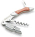 Barvivo Wine Opener with Foil Cutter and Cap Remover - Double Hinged Corkscrew for Bartenders - Stainless Steel Wine Key for Easy Bottle Opening -...