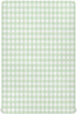 Green Gingham Checkered Crib Sheets for Boys and Girls, Fitted Baby Crib Sheets Soft and Breathable Mini Crib Sheets 52 X 28 Inches...