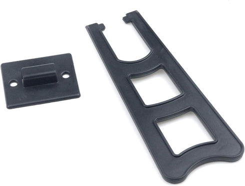 T Tulead Picture Frame, 10 x Black Easel Back Plastic Photo Frame Support, 5.83-Inch, Pack of 10...