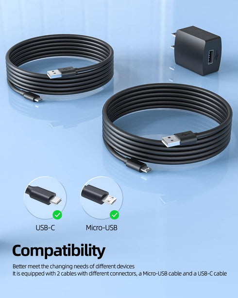 AC Charger Fit for DOSS SoundBox Touch Pro Pro+ Plus E-go I II Traveler Bluetooth Speaker with 5Ft Micro USB Charging Cable Power Supply Adapter C...