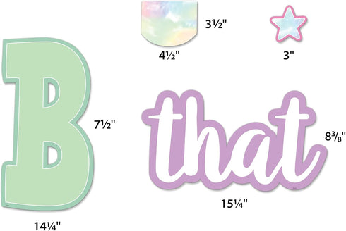 Teacher Created Resources Pastel Pop Believe That You Can Bulletin Board (TCR8412)...